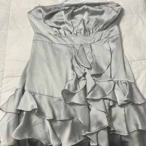 JACOB 🇨🇦 Strapless Silk/Satin dress.